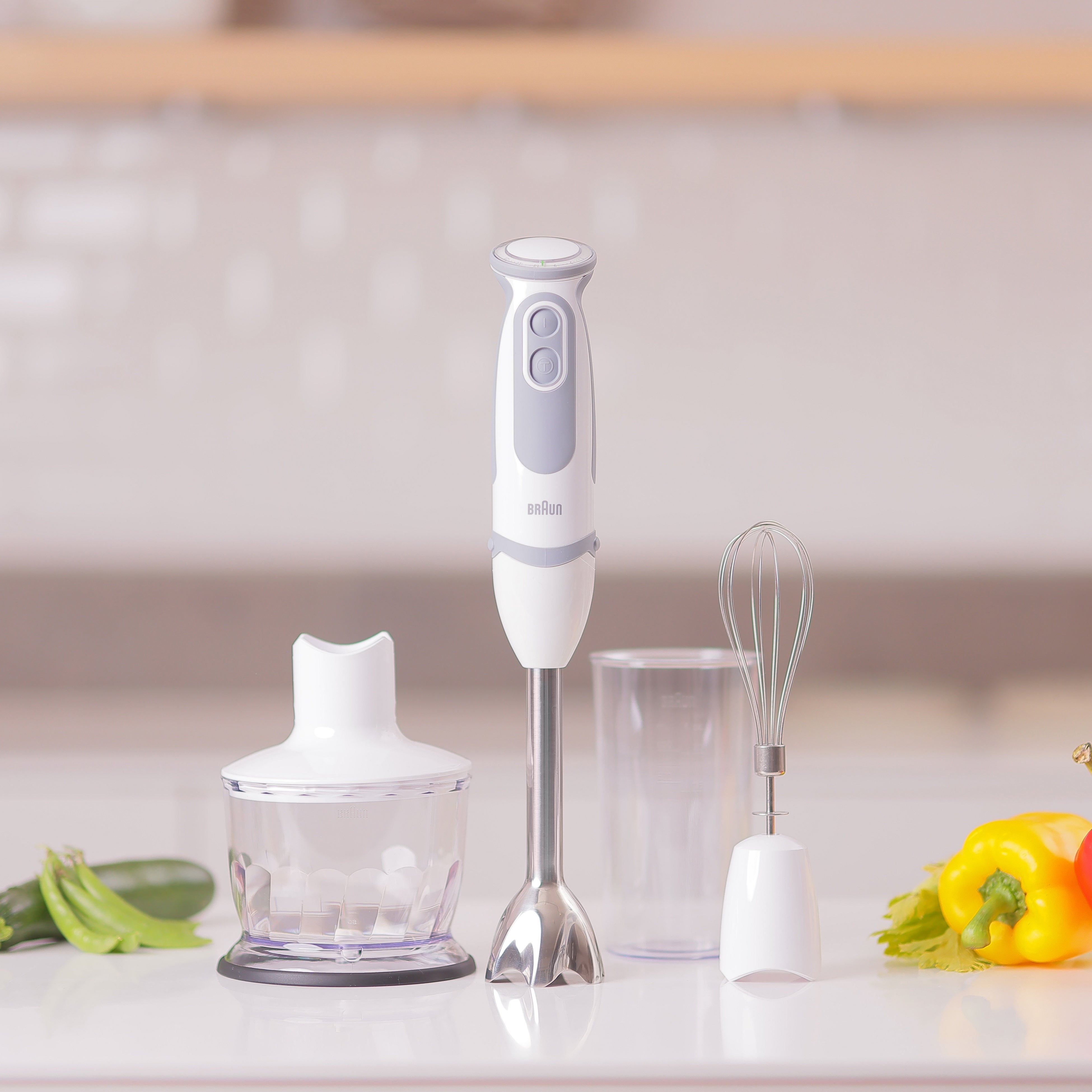 BROWN ブラウン マルチクイック5ハンド ブレンダー MQ5235WH ブラウン