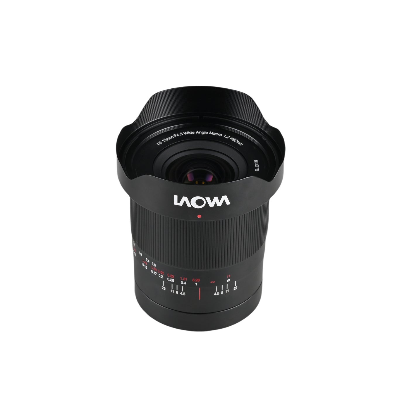 フルフレーム対応の超広角マクロレンズ「LAOWA 15mm F4.5 0.5x Wide