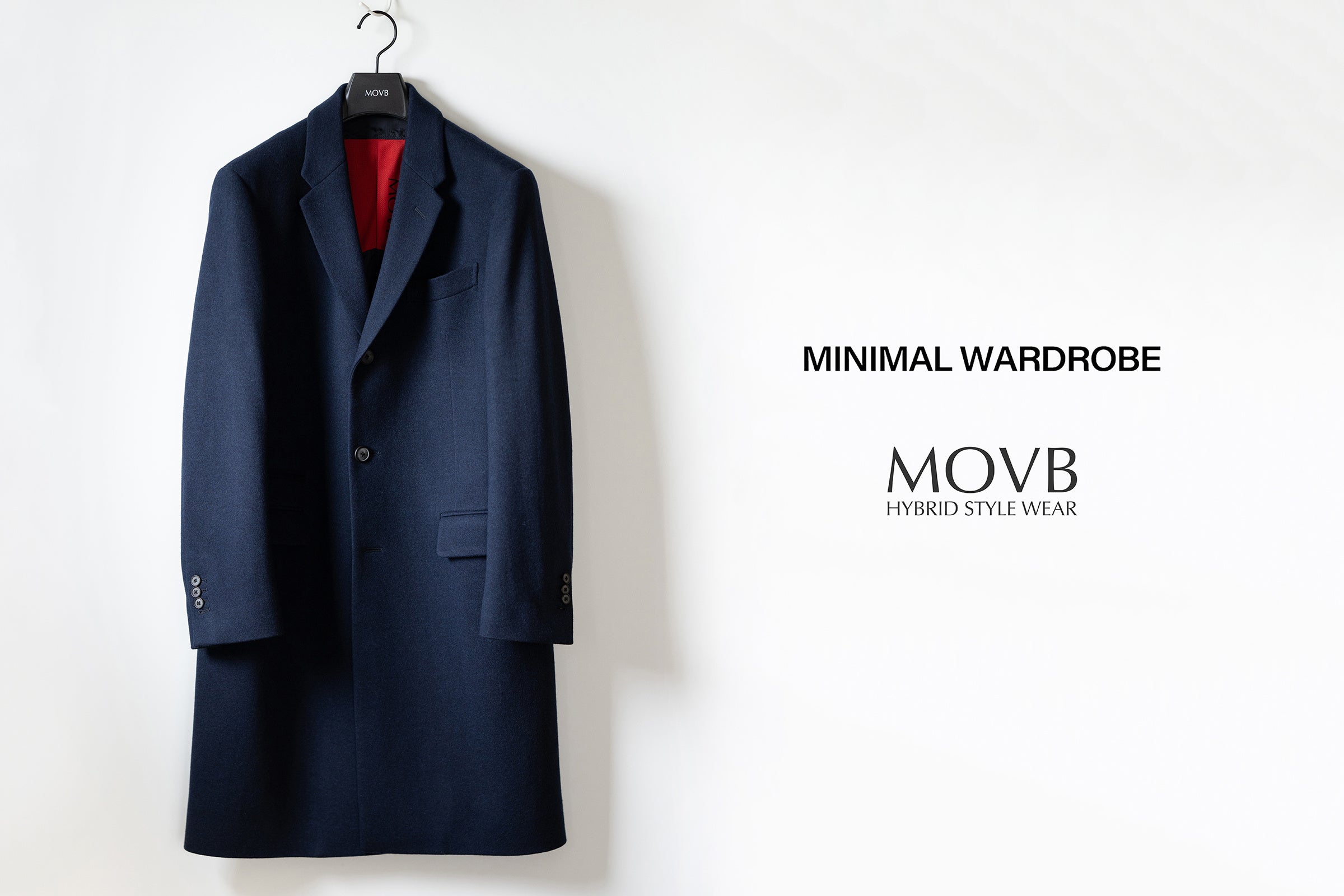 初コラボ！イタリア・カリアッジ×MOVBのチェスターコートも発表！11月9