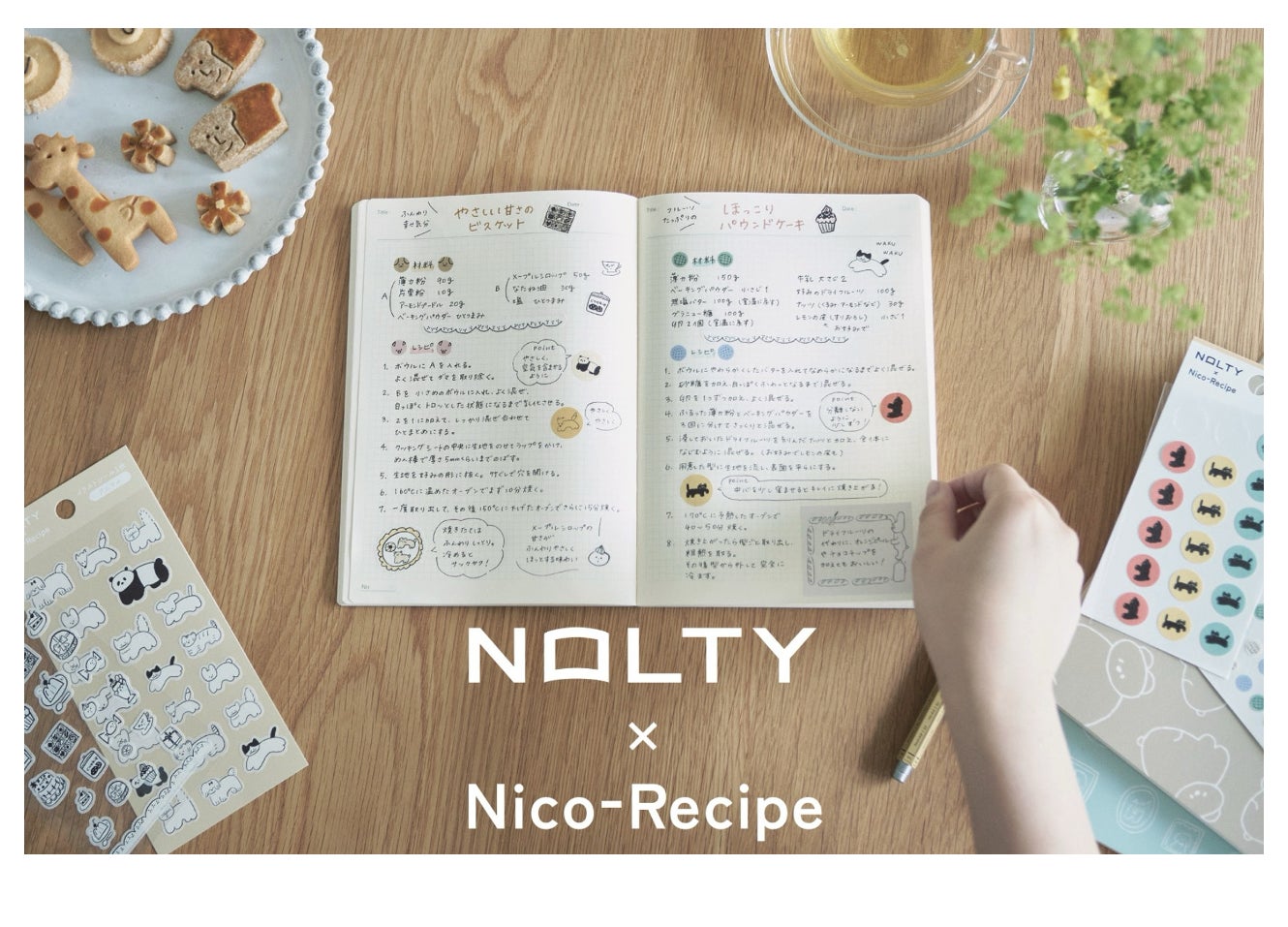 ライフログ“をもっと楽しく！『NOLTY×Nico-Recipe』新登場 | 株式会社