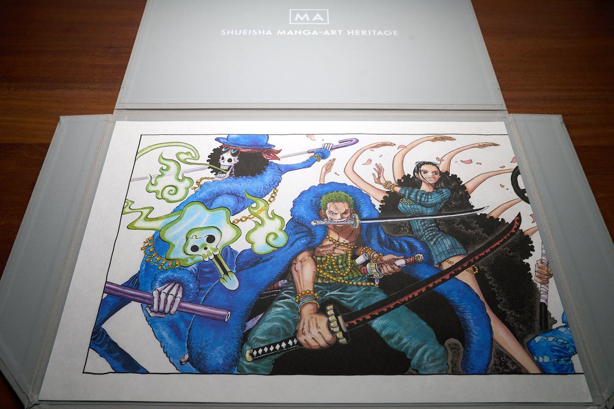 尾田栄一郎「ONE PIECE/ The Scroll」展を、集英社マンガアート