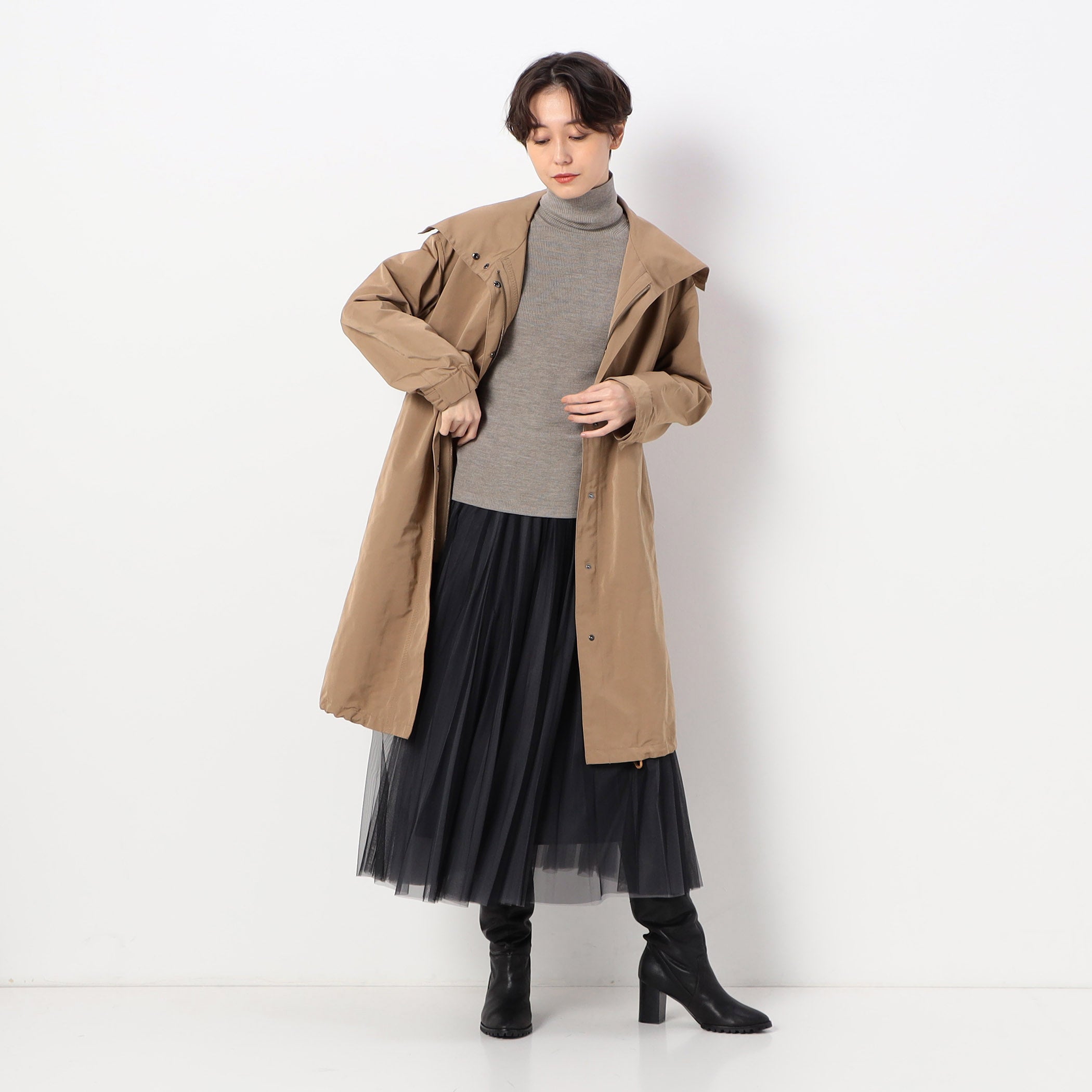 真冬から春先まで着まわせる！K.T KIYOKO TAKASEのインナーダウン