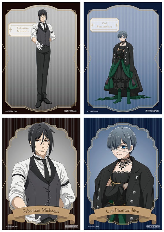 TVアニメ『黒執事 -緑の魔女編-』からセバスチャン＆シエルの描き