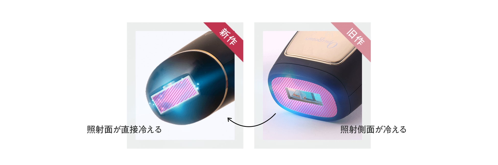 子どもから介護脱毛まで使用可能な家庭用光美容器「OPUS BEAUTY 03