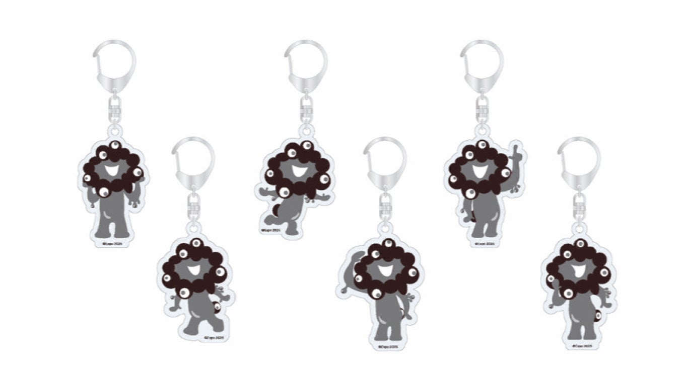 2025大阪・関西万博】黒ミャクミャクの新商品「アクキー、ピンバッジ