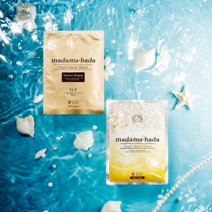 基礎肌力に着目した真珠成分配合化粧品、「真珠肌（madama・hada）」の