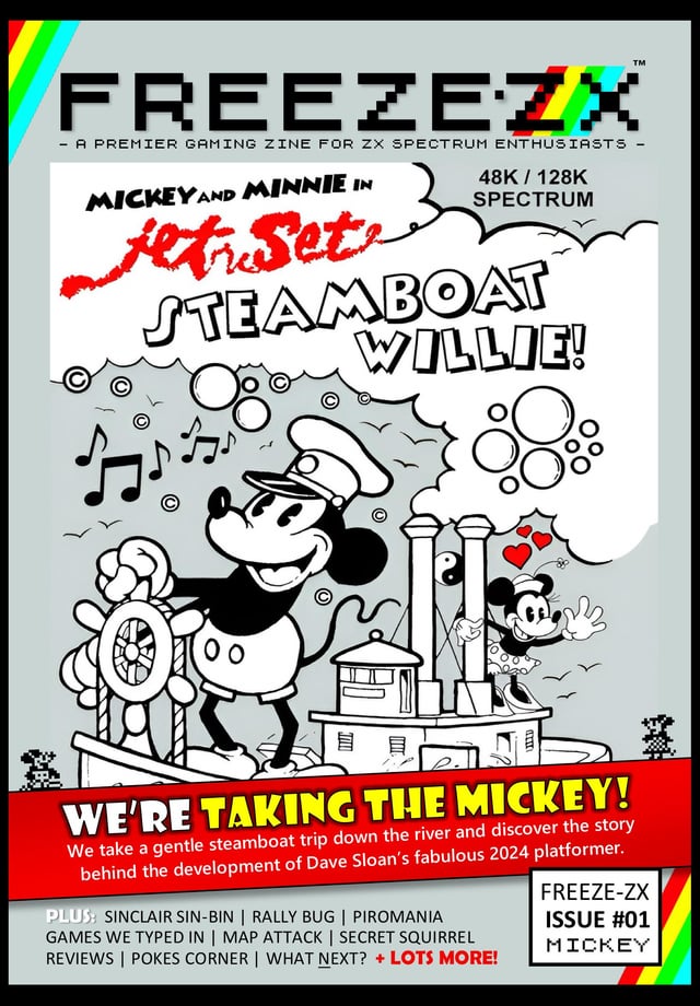 FREEZE-ZX - a new printed 'zine for the ZX Spectrum : r/zxspectrum