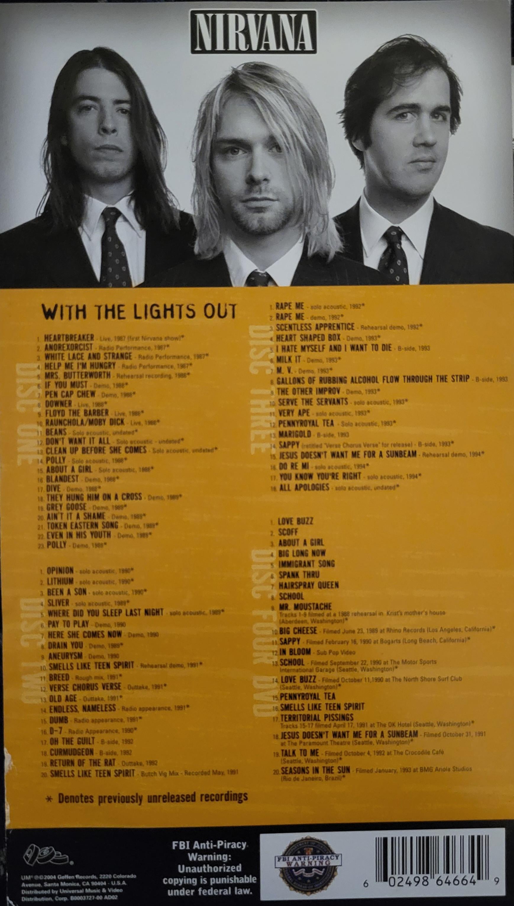 With The Lights Out」は、もっと良くできたはずだと思うんだよね