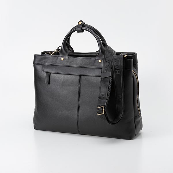 ハミルトン 馬革 2WAYブリーフケース A4対応多収納ビジネスバッグ 1個