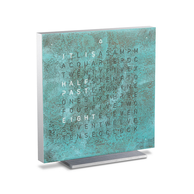 2020年新作のテーブルクロックが日本入荷。QLOCKTWO TOUCH「ビンテージ