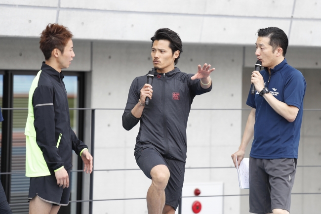 日本陸上競技連盟】山縣亮太選手ら日本のトップアスリートが小学生を