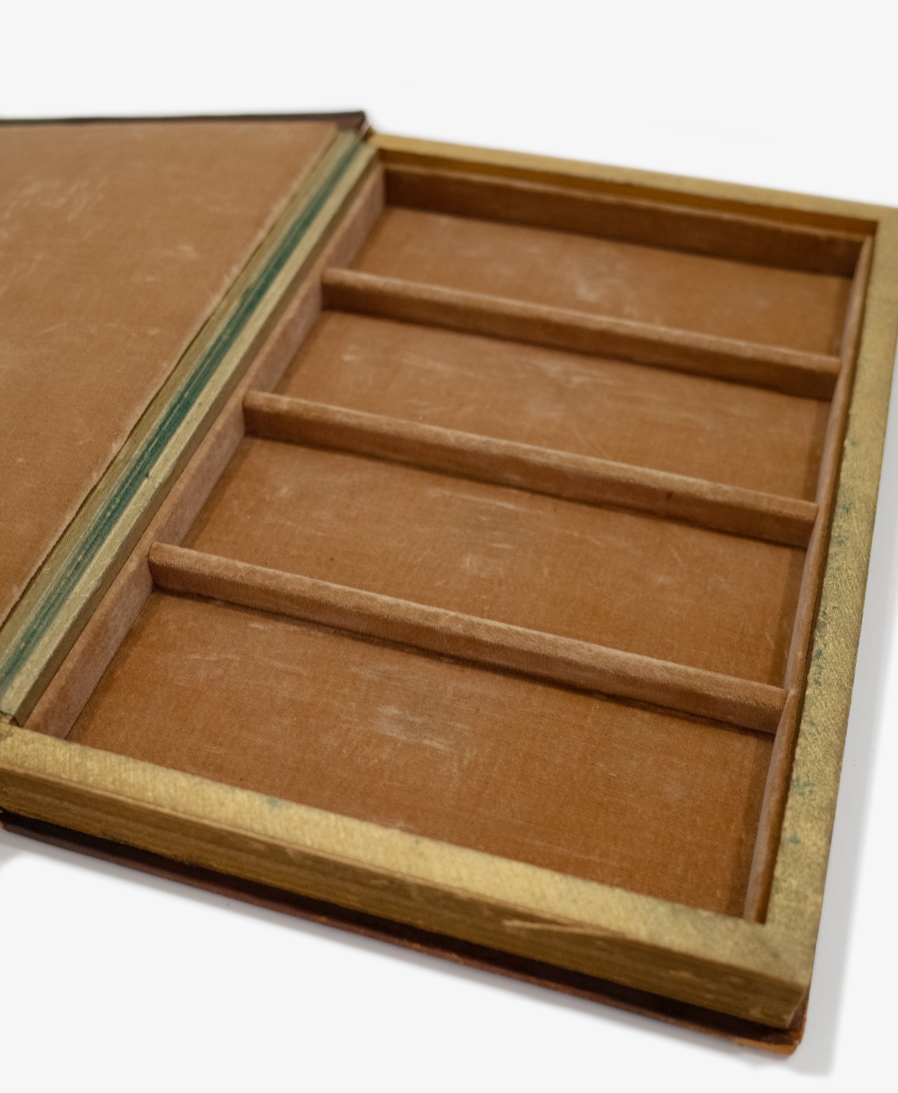 稀少50's アメリカンオプティカル 木製アンティーク 古書ブック型