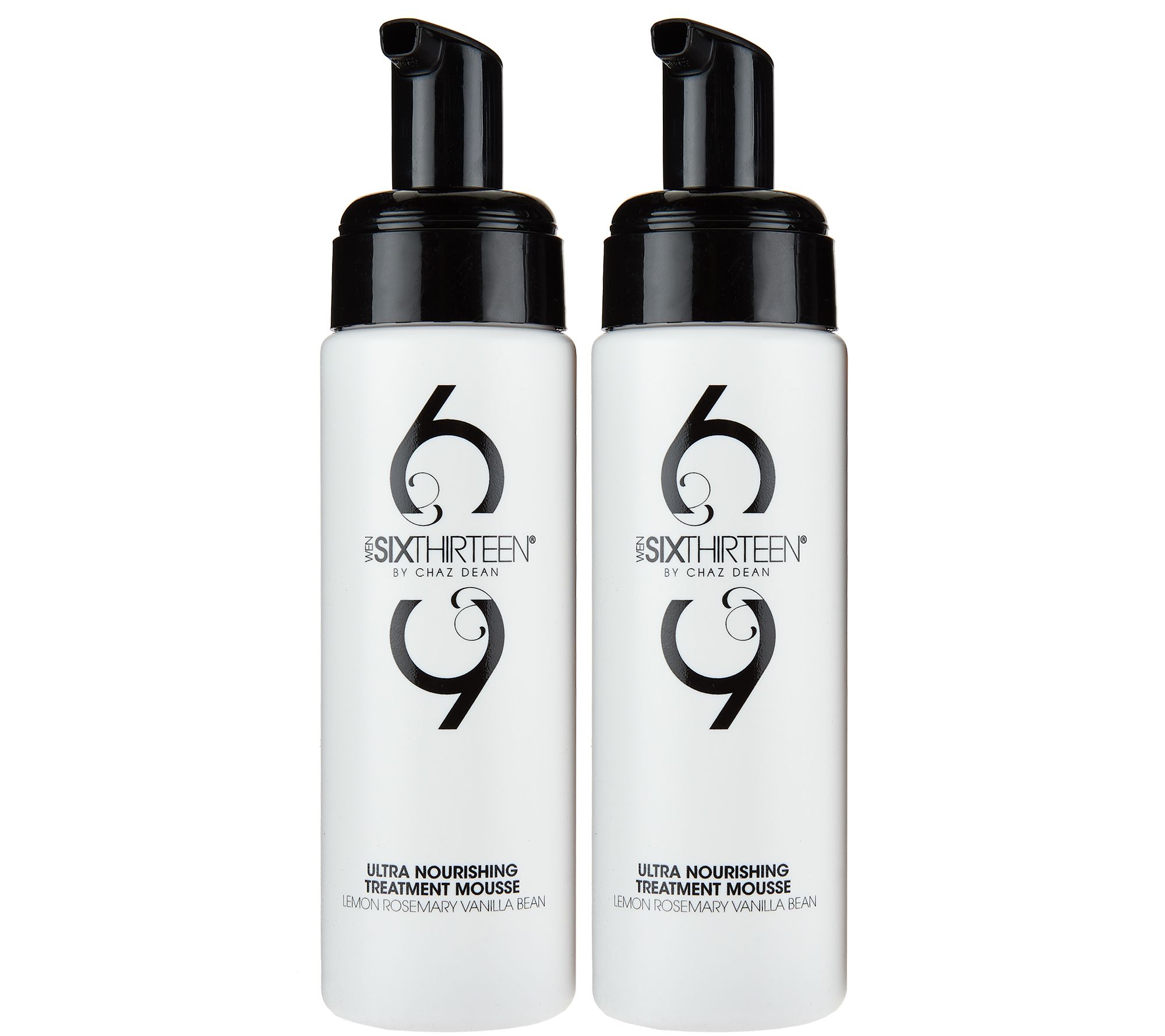 WEN by Chaz Dean Nourishing Treatment Mousse Duo - QVC.com