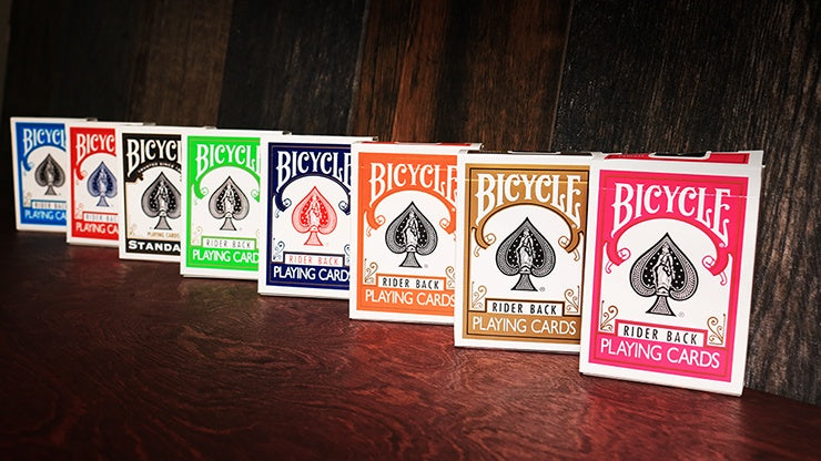 Bicycle Rider Back Playing Cards Standard Black by USPCC – Rare