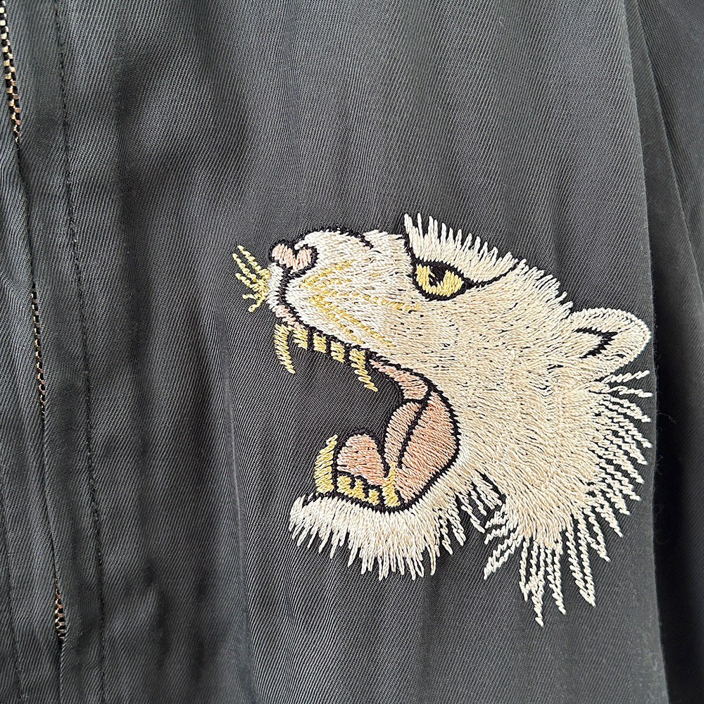 REFLEM/レフレム』ドラゴン刺繍ベロアスカジャン 【公式通販】