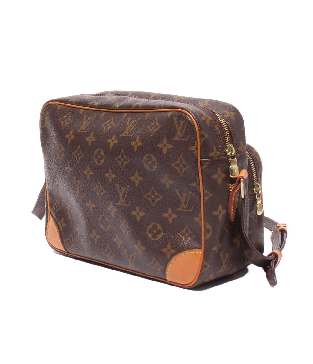 訳あり LOUIS VUITTON ショルダーバッグ 斜め掛け 肩掛け ナイル
