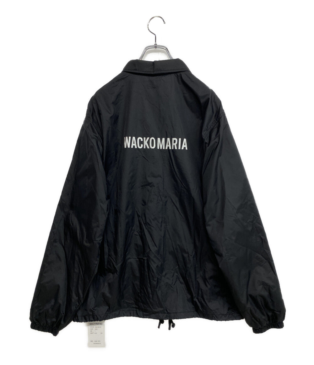 ワコマリア ナイロンコーチジャケット ブラック メンズ SIZE L WACKO