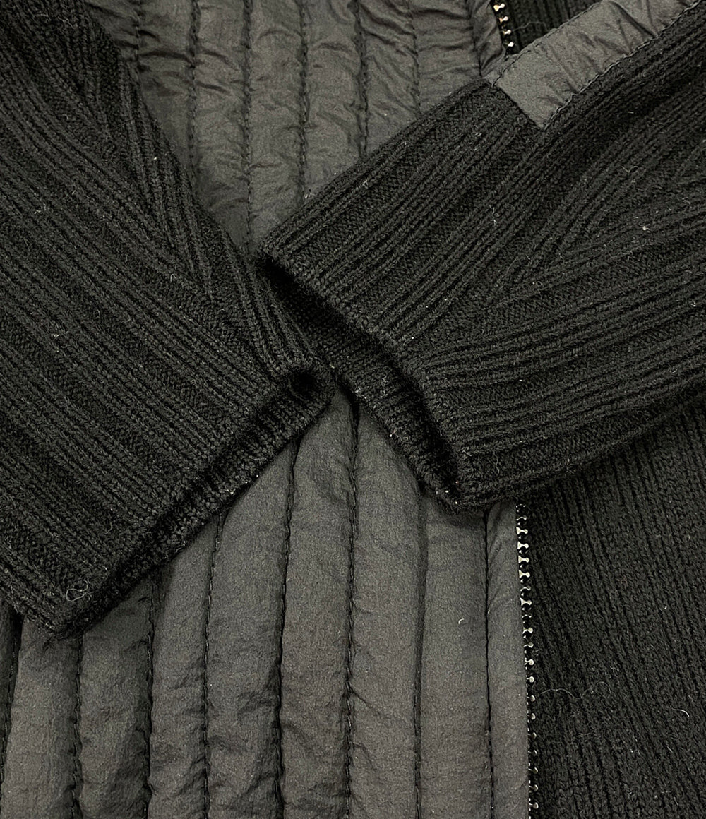 PRADA ナイロン切替ニットジャケット 08aw メンズ SIZE 46 プラダ