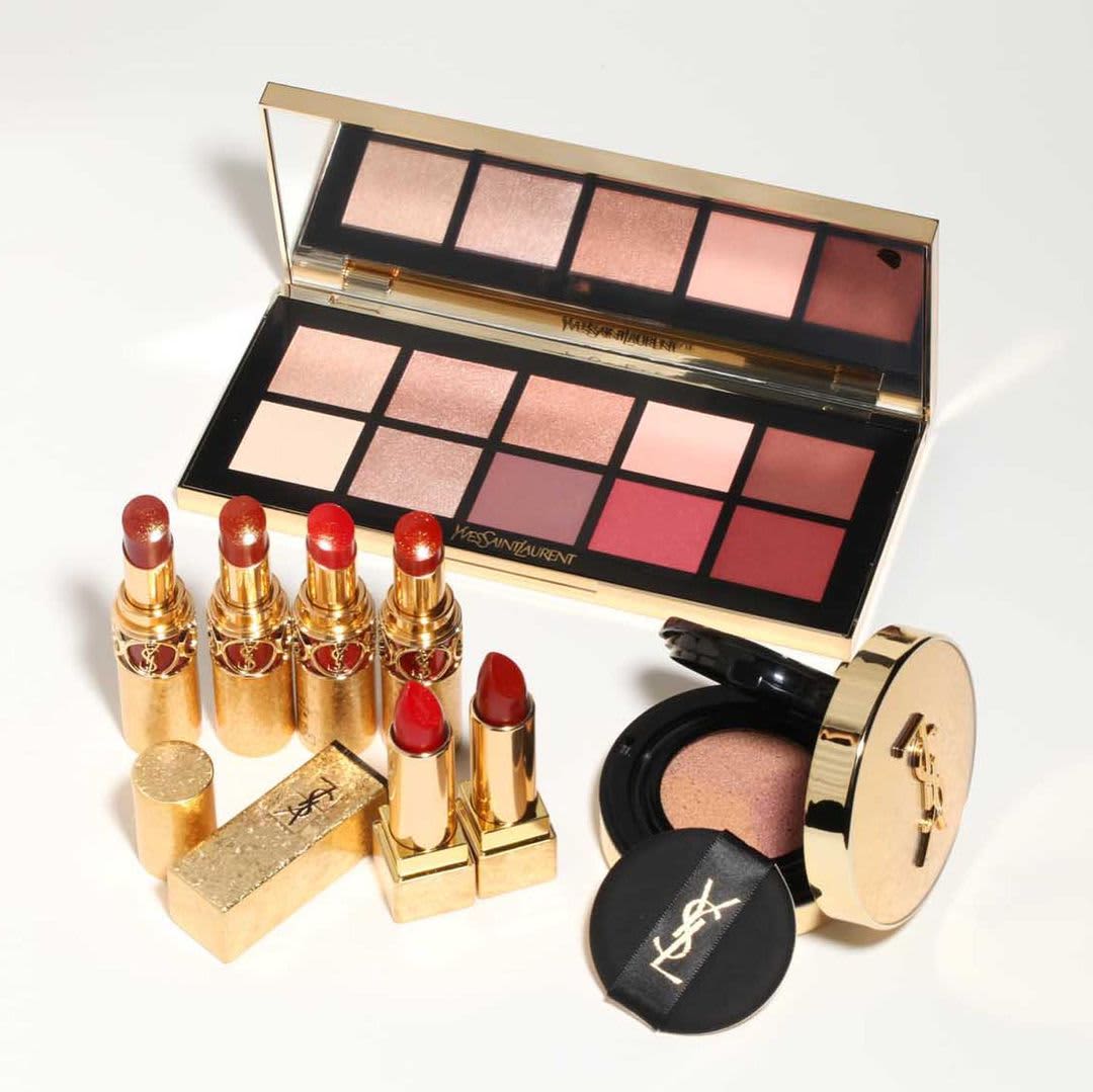 クリスマスコフレ【YSL】イヴ・サンローランのゴールドが眩しい