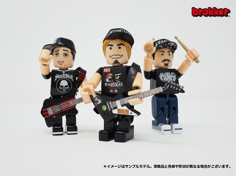 10-FEETのブロックトイ「brokker」が登場。「京都大作戦」にて商品展示