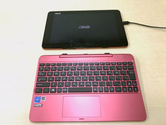 ASUS T100 充電ができなくなった MicroUSBポート交換修理しました