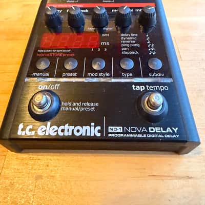 TC Electronic ND-1 Nova Delay | Reverb
