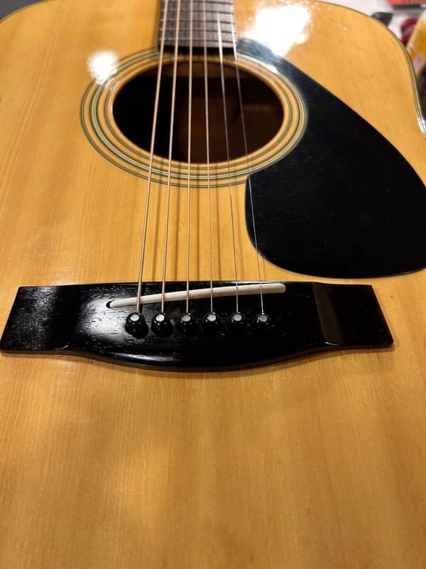 Yamaha FG-151B Nippon Gakki Orange Label Acoustic Guitar 1972 | Reverb