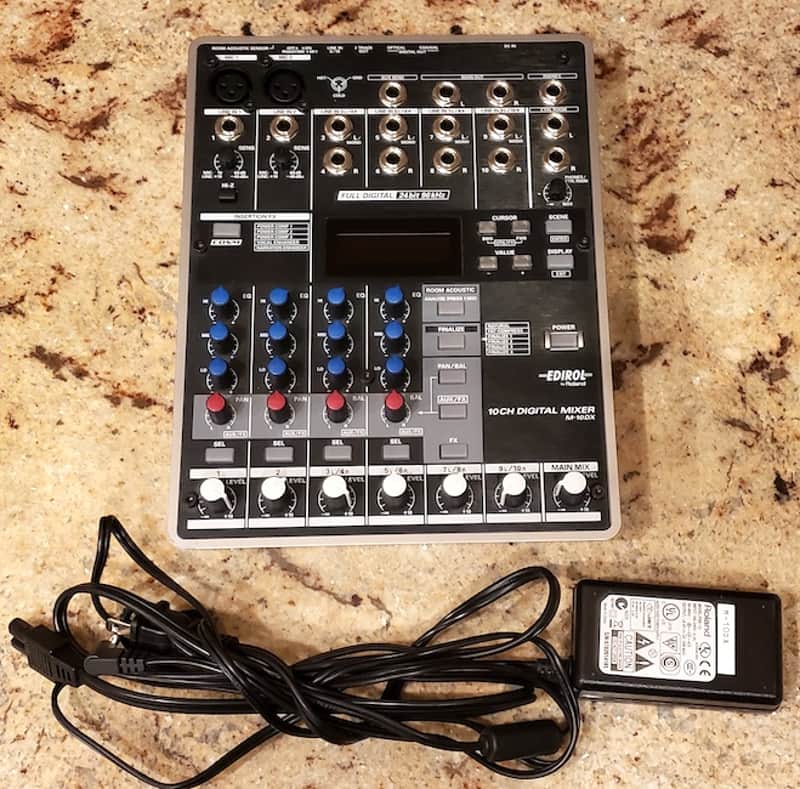 Roland Edirol M-10DX 10 Channel 24-BIT/96KHZ Digital Mixer With