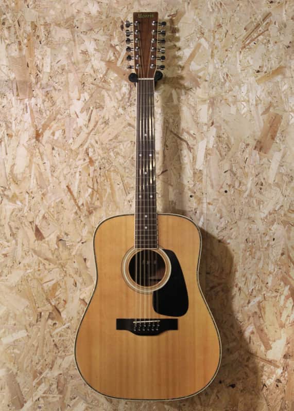 12弦アコースティックギター Morris MB-301-12 12弦アコースティック