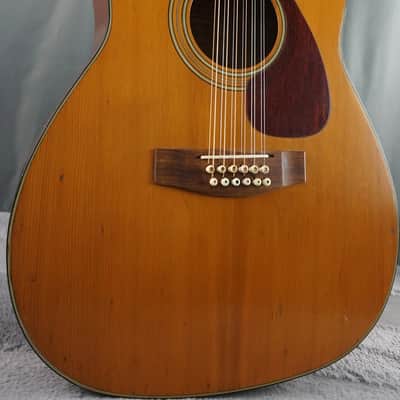 Yamaha FG-260 12-String Jumbo Dreadnought Natural | Reverb