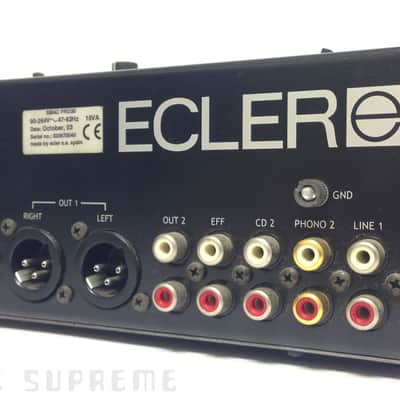 名機ビンテージ】ECLER SMAC PRO 30 DJミキサー 名機ビンテージ】ECLER