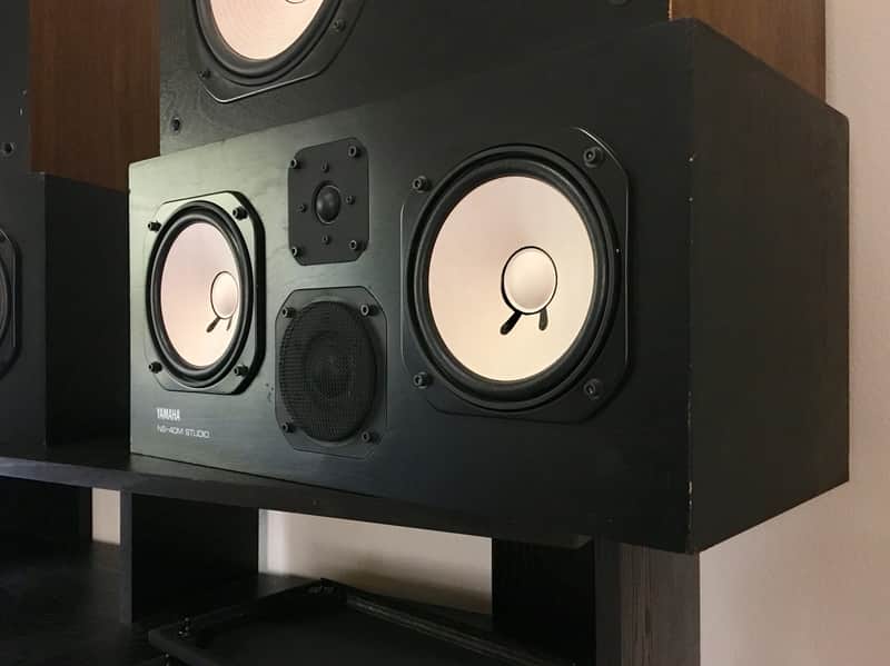 PAIR -Yamaha Ns-40m studio monitors original vintage japan mij