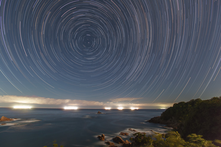 浦富海岸の星空 | デジタル一眼レフカメラ | 天体写真の世界