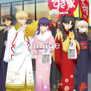 Fate[HF]」すき家とコラボ決定！ 桜、凛、セイバーオルタ描き下ろし