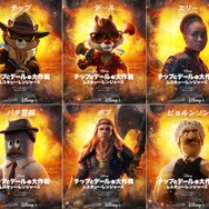実写とクレイの刑事＆敵パペットも登場『チップとデールの大作戦