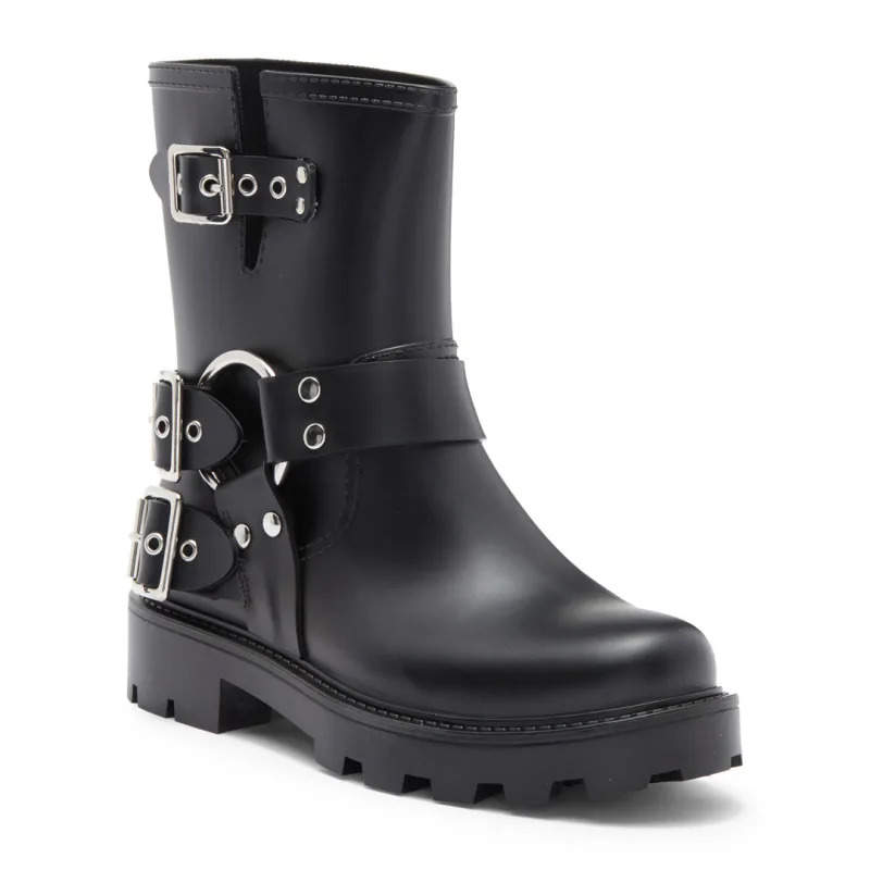 Nordstrom Is Selling 'Super Cool' Jeffrey Campbell Moto Rain Boots