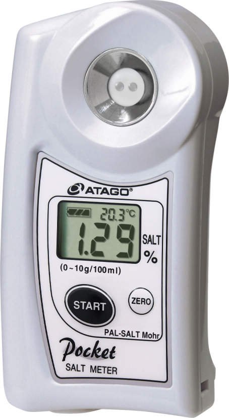 アタゴ ポケット塩分計 PAL－SALT Mohr｜総合的理化学機器
