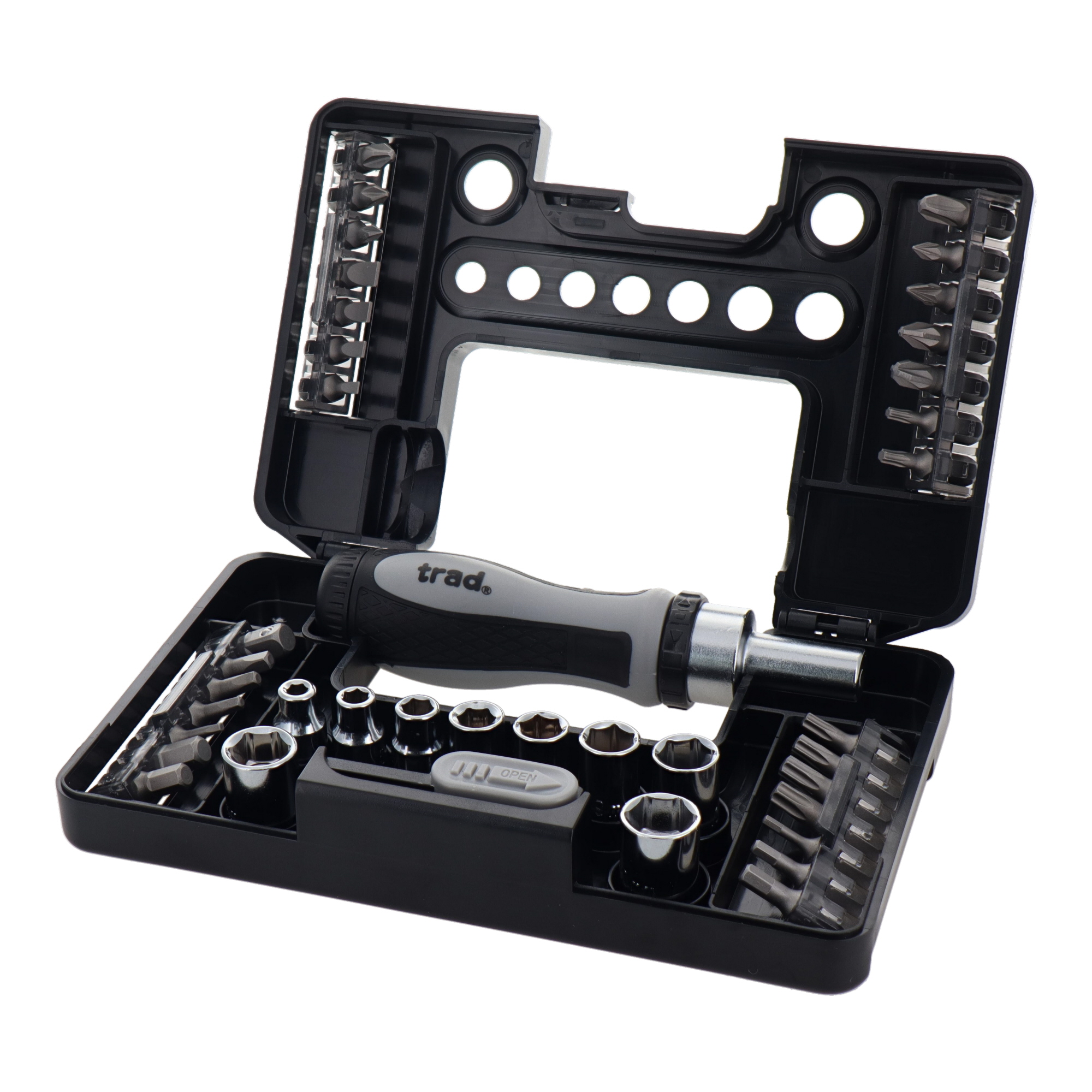 TS-38 ドライバー ドライバーセット 38PCS.ラチェットビット&ソケット