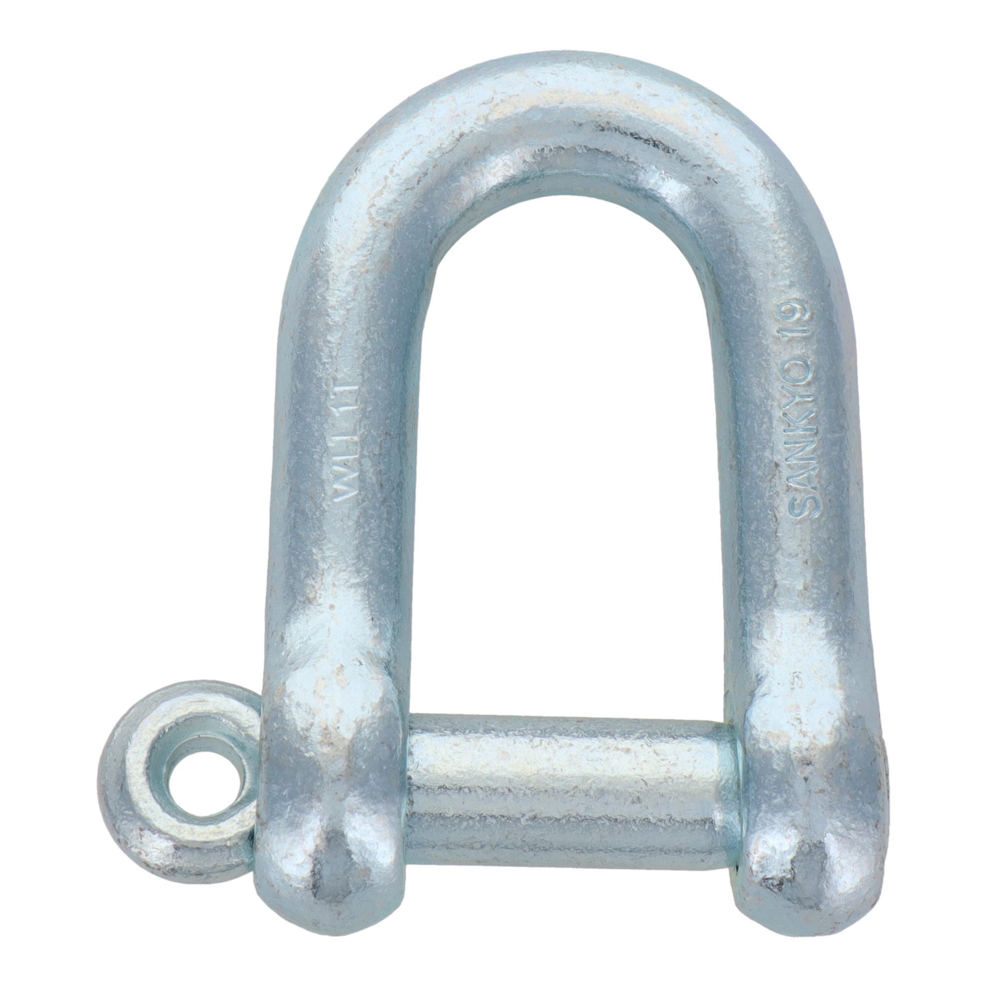 NS-19 荷役 シャックル 捻込シャックル 電気メッキ 19mm｜株式会社