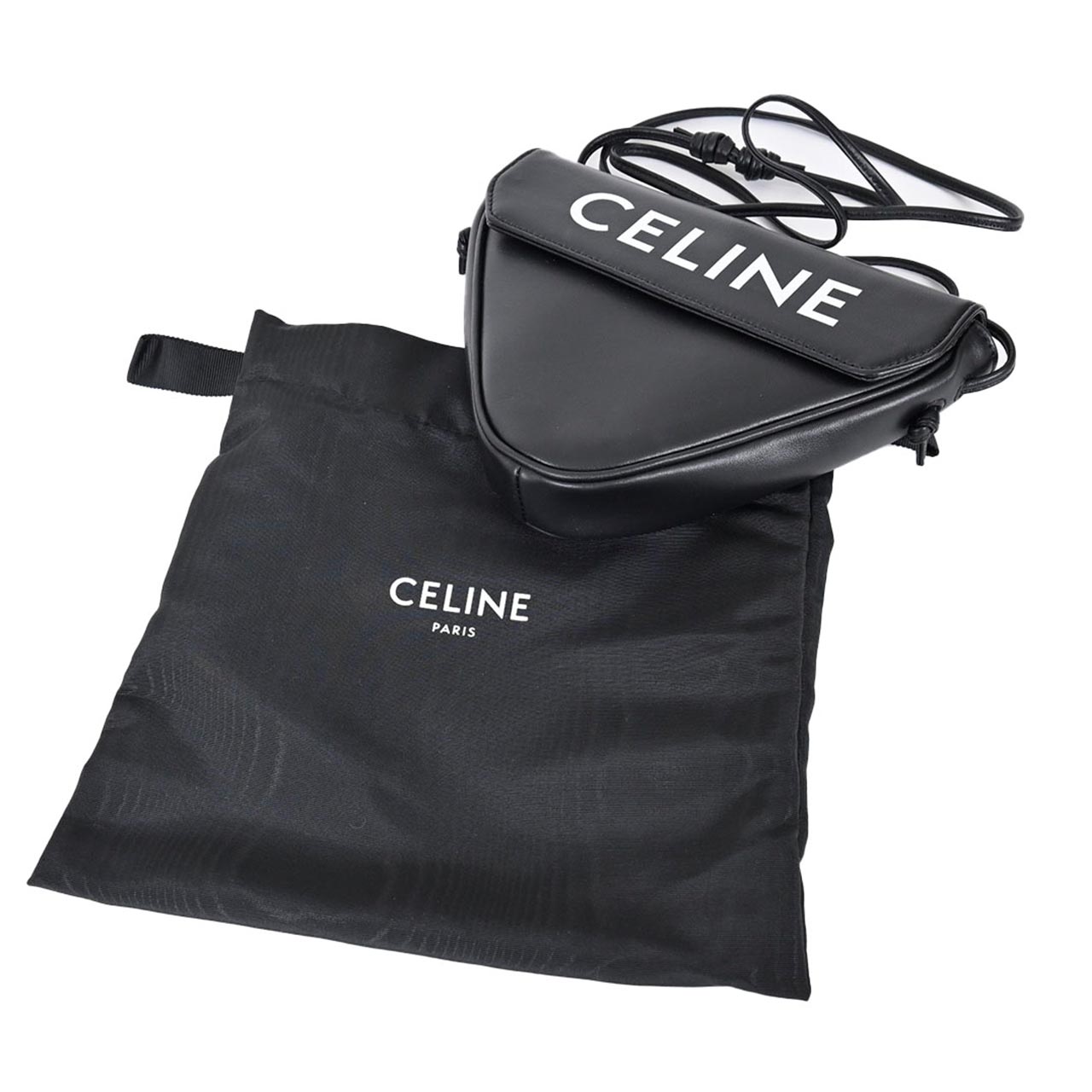 セリーヌ CELINE ショルダーバッグ 19590 38SI ブラック メンズ