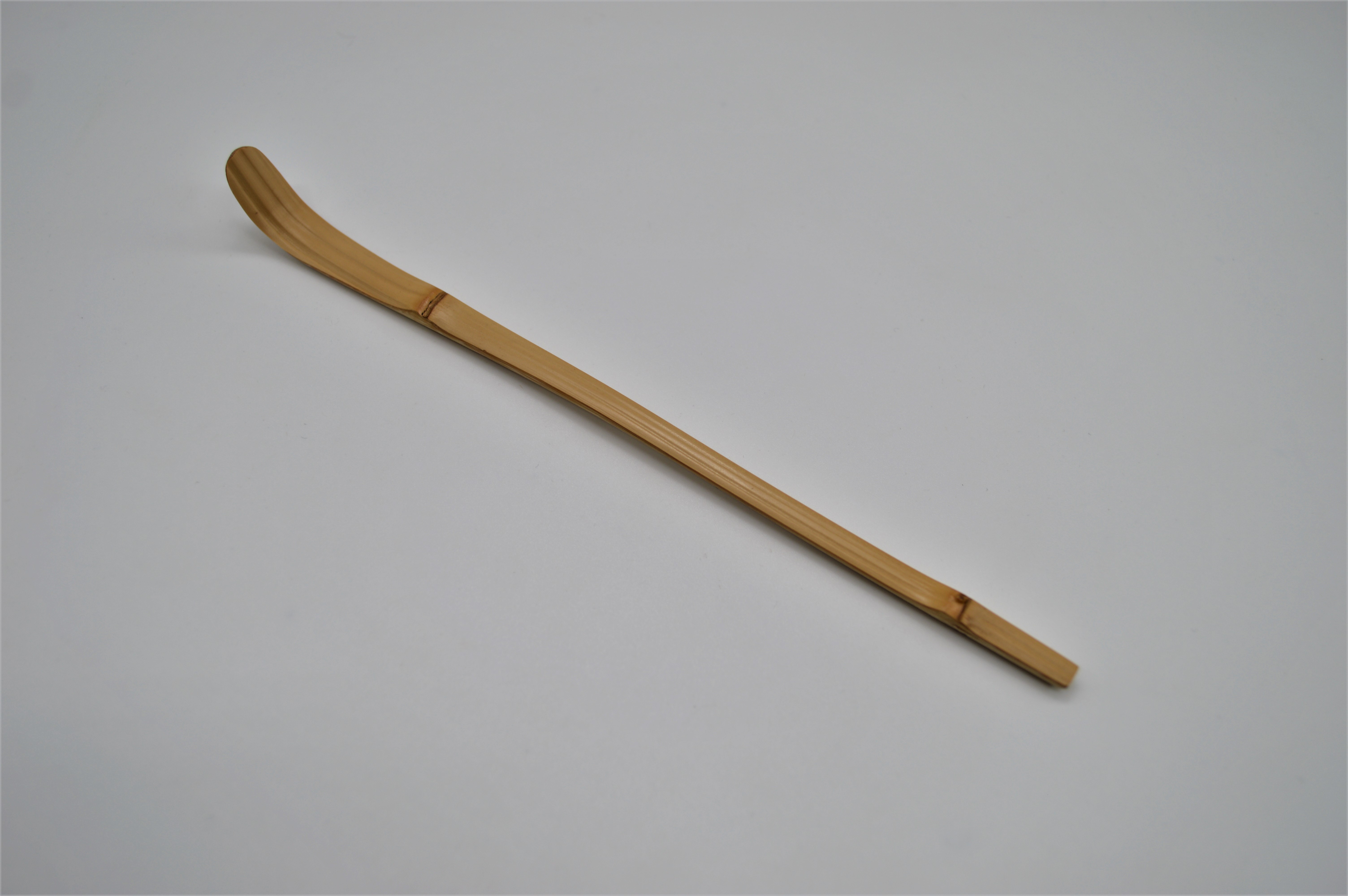 即中斎作二つ節茶杓 銘榊