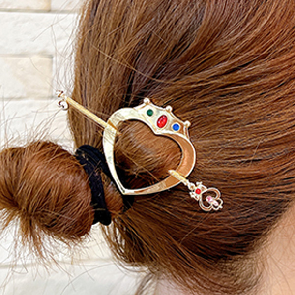 ストアオリジナル ちびムーンコンパクト＆時空の鍵 へアスティック: 全