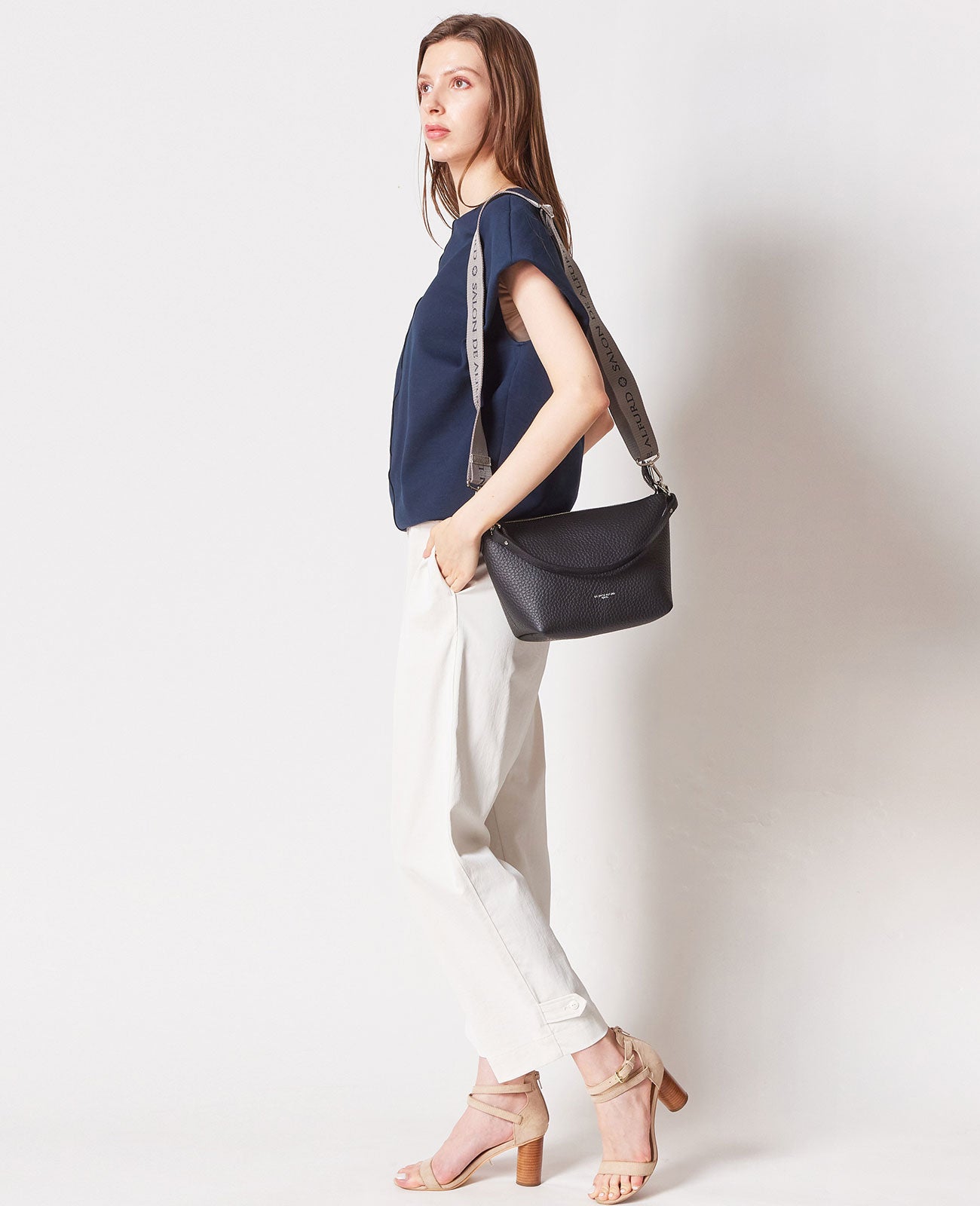 キャリー 2WAY ショルダーバッグ ダブルフェイスレザーVer. 1812-wf