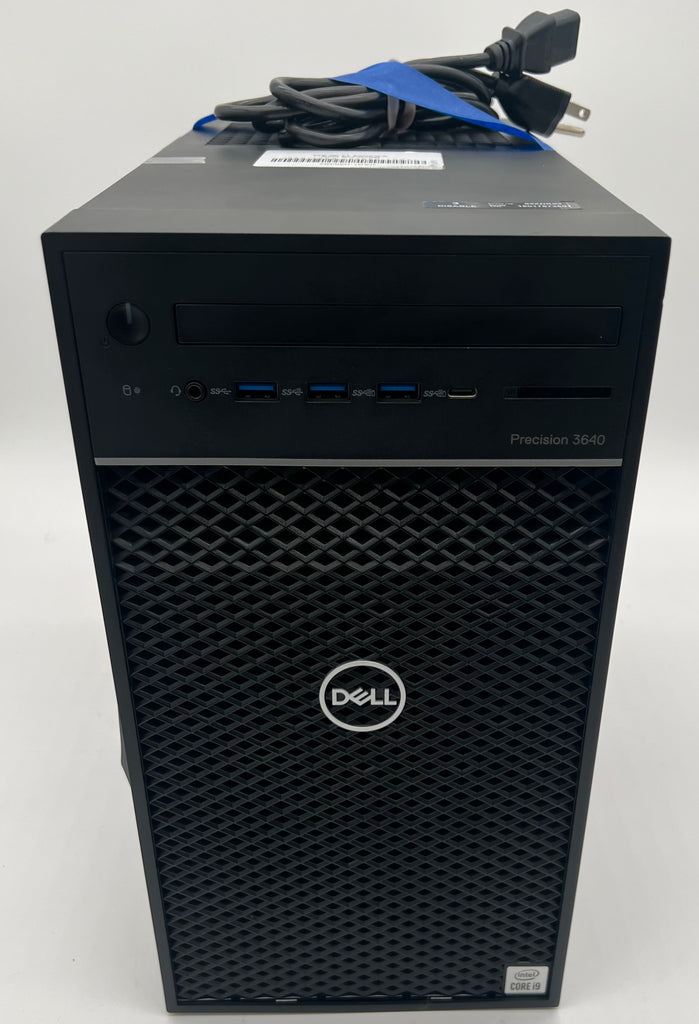 Dell Precision 3640 i9-10900K 3.70GHz 32GB RAM 1TB SSD P4000 GPU