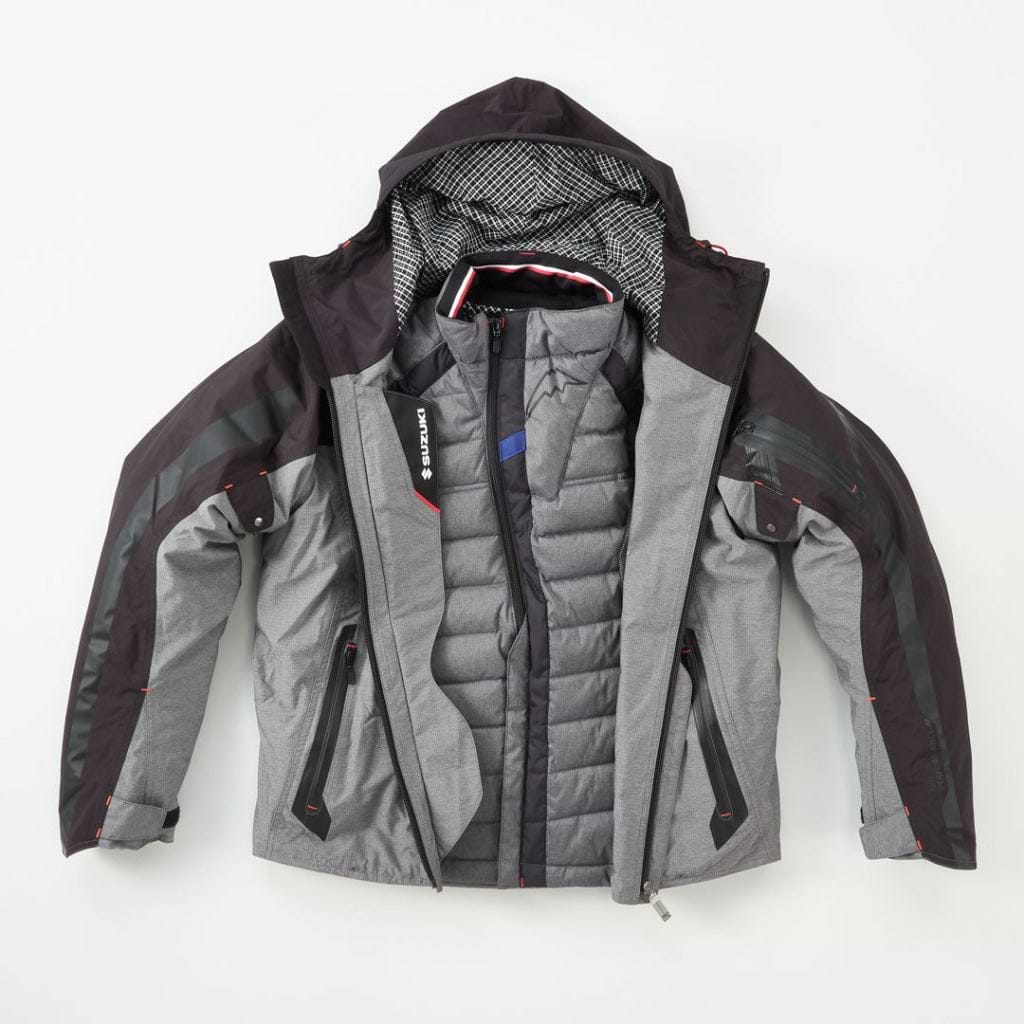 SUZUKI×KUSHITANI コラボ ウインターアメニタジャケット【ブラック