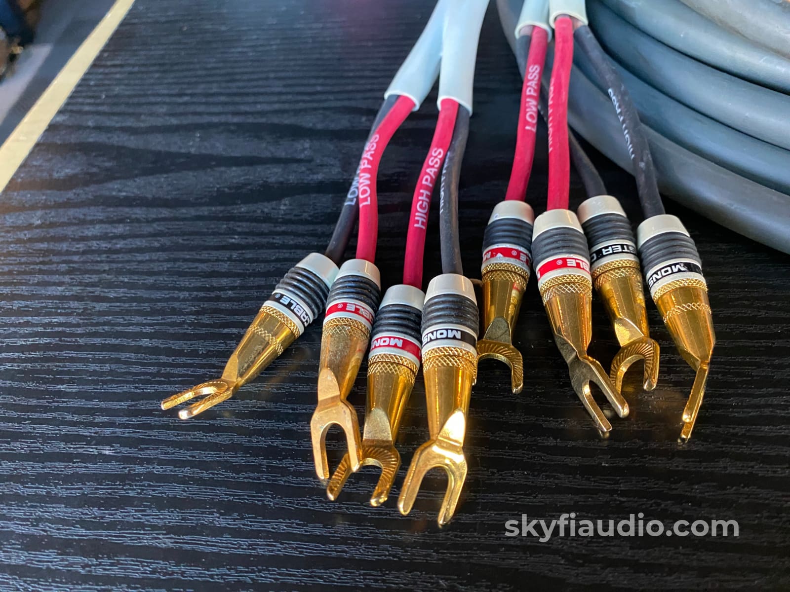 Monster Cable M1.4S Biwire Speaker cable Pair w/ Monster Lock Spades -