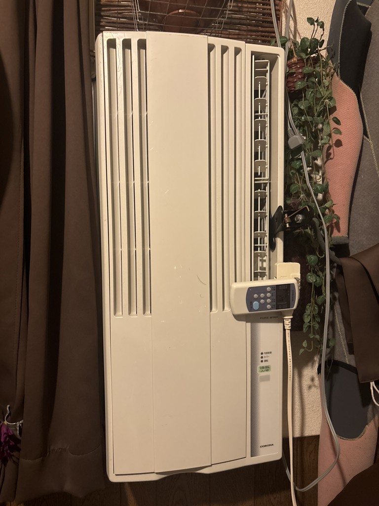 ウインドエアコン 冷房専用 4-7畳 リモコン CW-16A4 コロナ | 山善