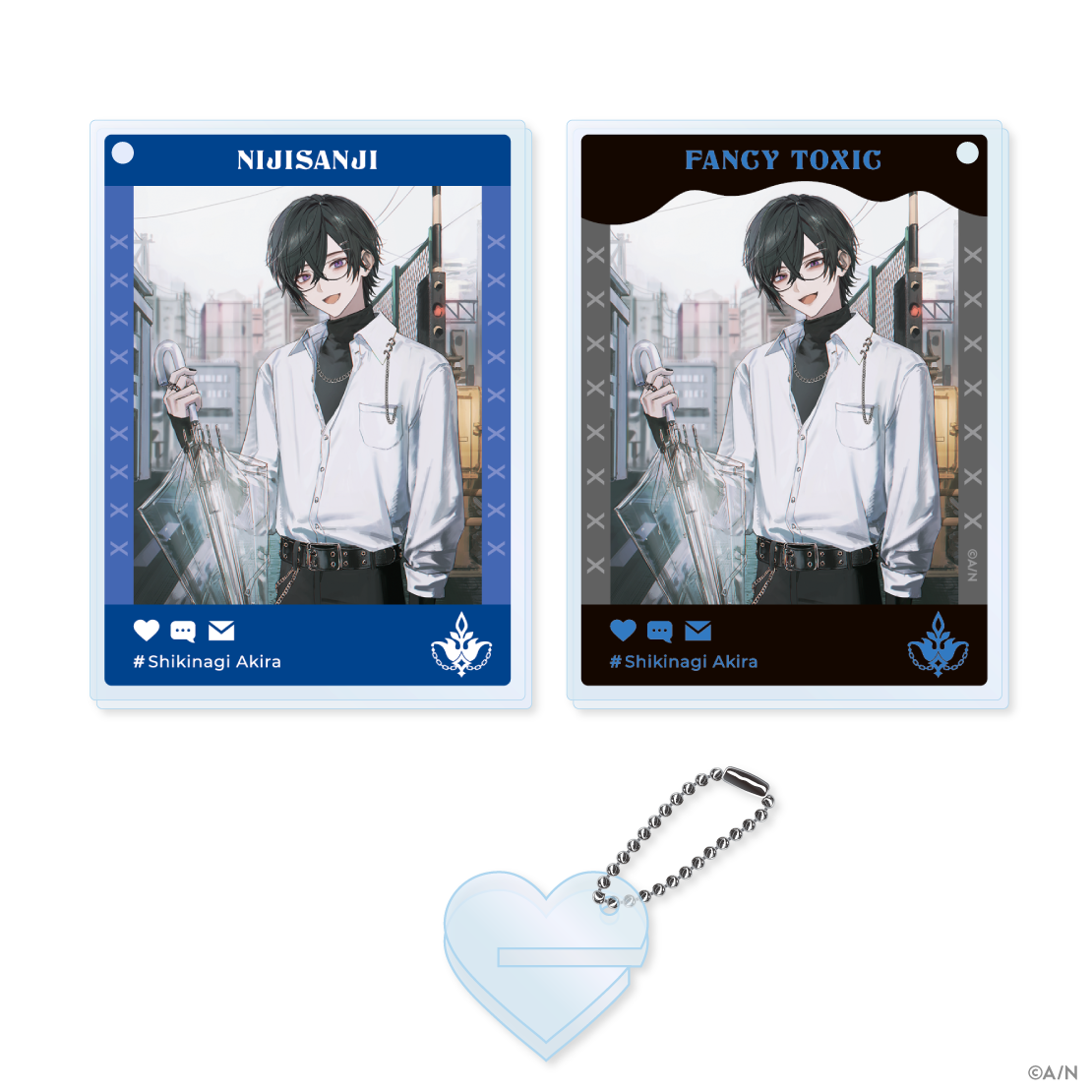 FANCY TOXIC】両面アクリルキーホルダースタンド｜にじさんじ