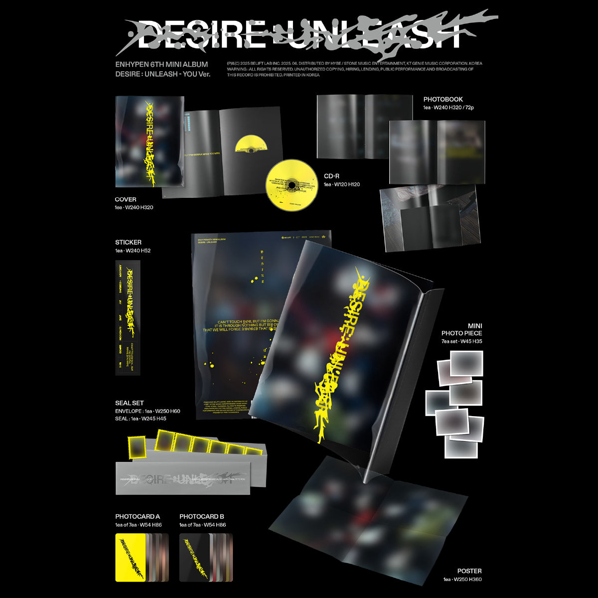 DESIRE : UNLEASH [YOU Ver.] - ENHYPEN Store