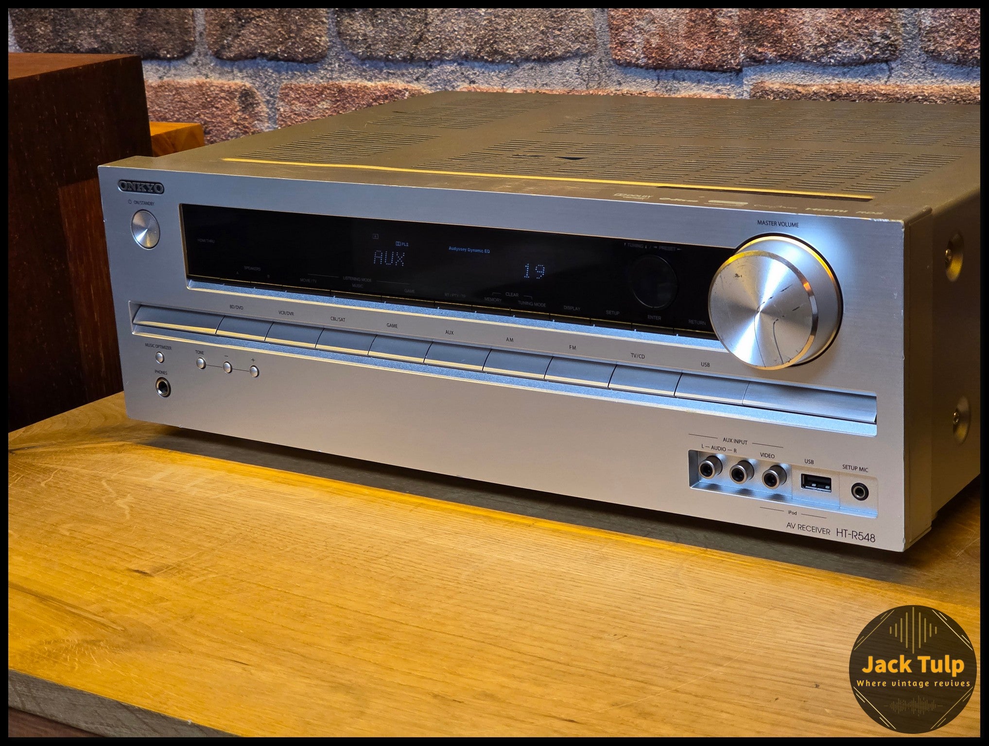 Onkyo HTR-548 – Jack Tulp